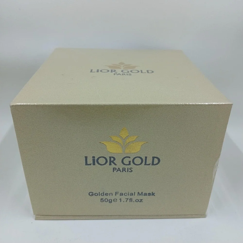 Lior Gold Paris Golden Facial Clay Mask 1.7 Fl Oz Anti Aging Purifying‎ Detox